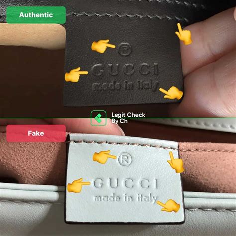 how to tell if gucci fake|gucci marmont bag authentication guide.